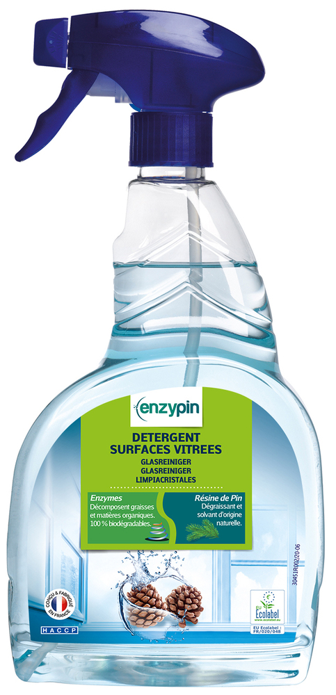 Enzypin Détergent Vitres & Surfaces vapo 750ml