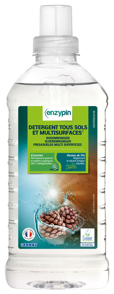 Enzypin Détergent Tous Sols et Multisurfaces 1L Pin des Landes