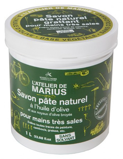 Savon Pâte Naturel Grattant à l'Huile d'Olive Pot 1L