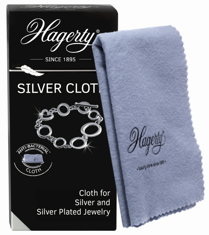 Silver Care Hagerty, Nettoyer Argenterie, Nettoyant Métal Argenté 