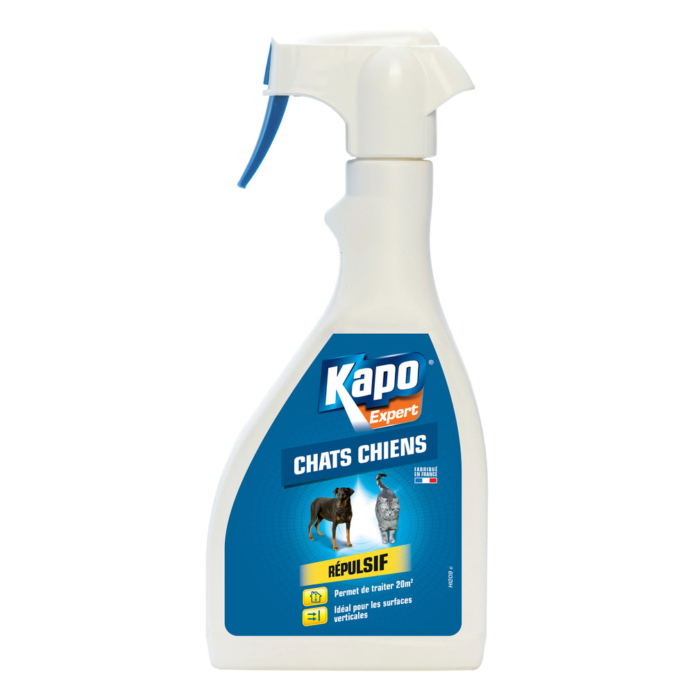 Répulsif Chiens et Chats Pulvérisateur 500 ml