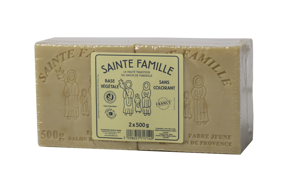 Savons de Marseille Pour le Linge "La Sainte Famille" 2x500g