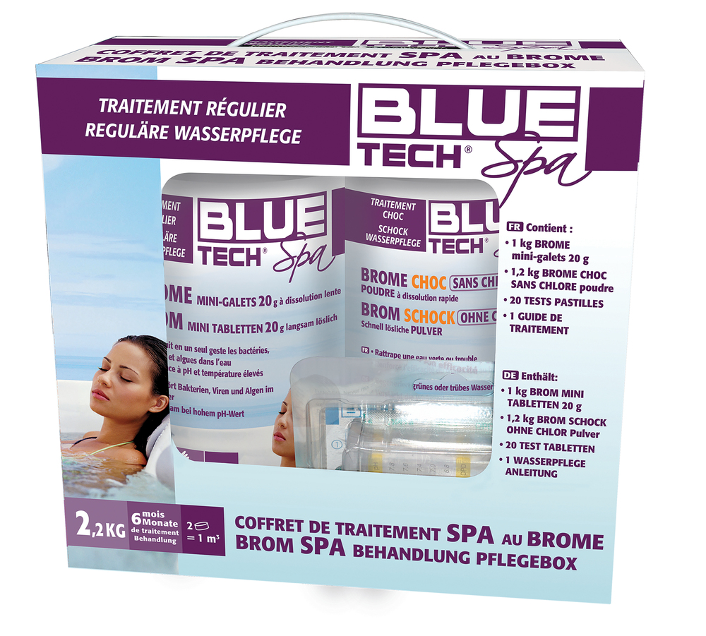 Coffret de Traitement Spa au Brome 2.2 kg