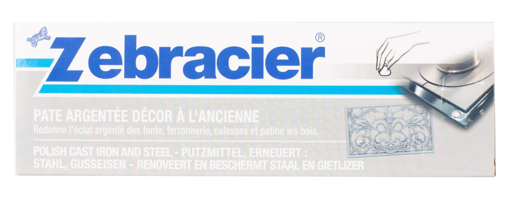 Zebracier Pâte Argent 100ml