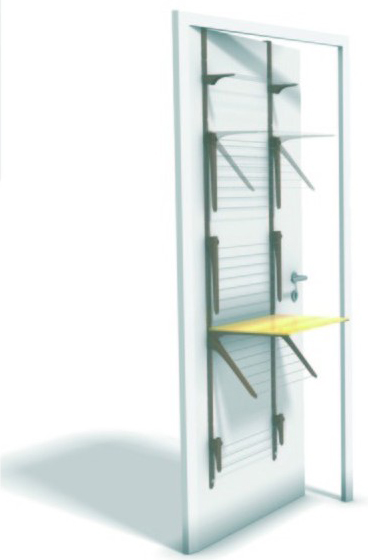 Etendoir pour Porte avec Tablette 55x180cm