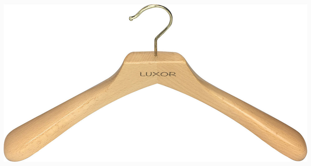 Cintre Bois Naturel "Luxor Miss" 41cm 