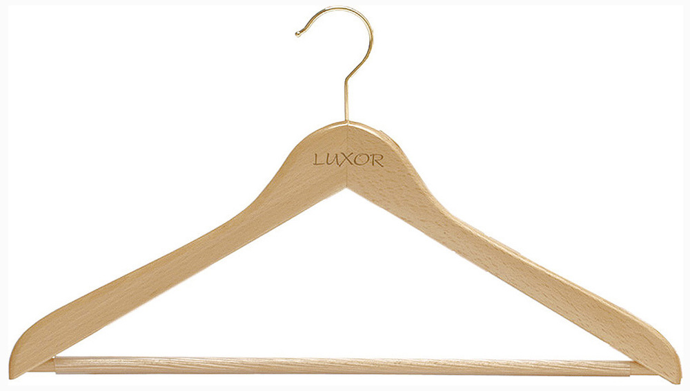 Cintre Galbé  Bois Naturel "Luxor Sergent" 45 cm