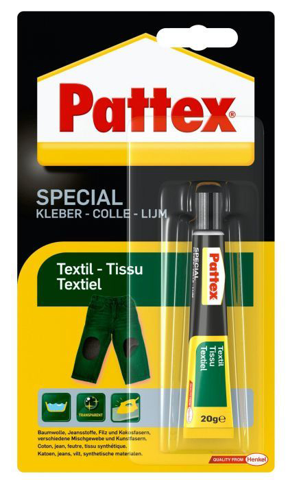 Colle Spécialités - Textile 20 g Transparent
