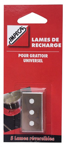 5 Lames Rechange Pour Grattoir Universel