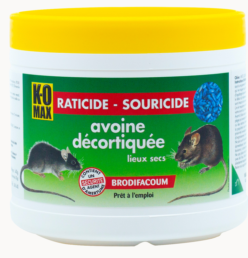 Avoine Décortiquée Rats Souris 140gr