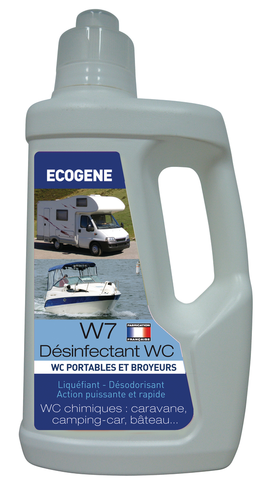 W7 Désinfectant (WC Portable, Broyeur) 1L