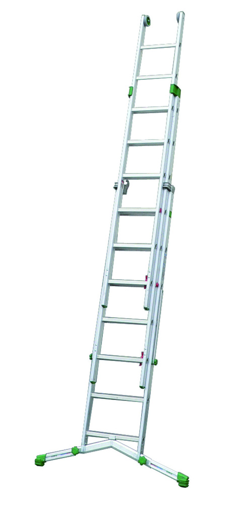 Échelle Transformable 3 Plans Alu 7+8+8 Échelons
