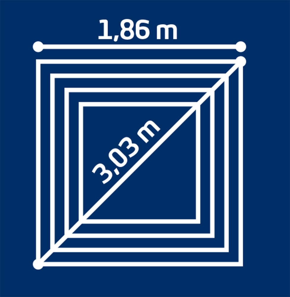 Séchoir Parapluie Linomatic Easy 400 40m