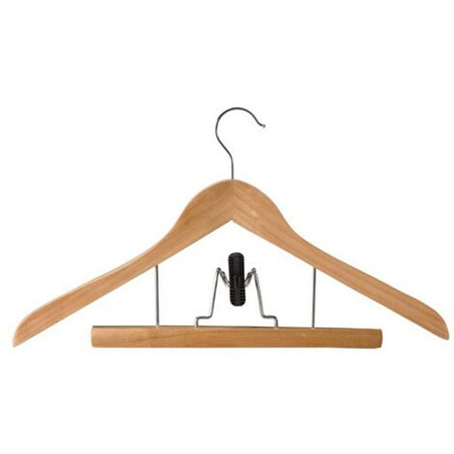Cintre Galbé Combiné Bois Verni 44 cm