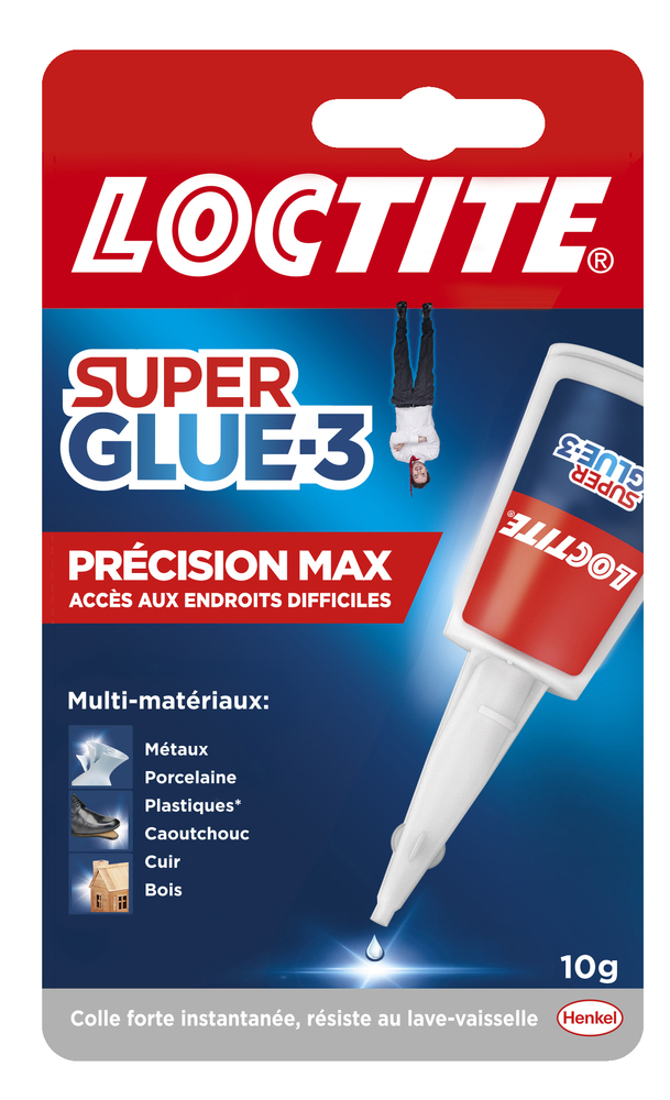 Superglue-3 Précision Max 10g Transparent