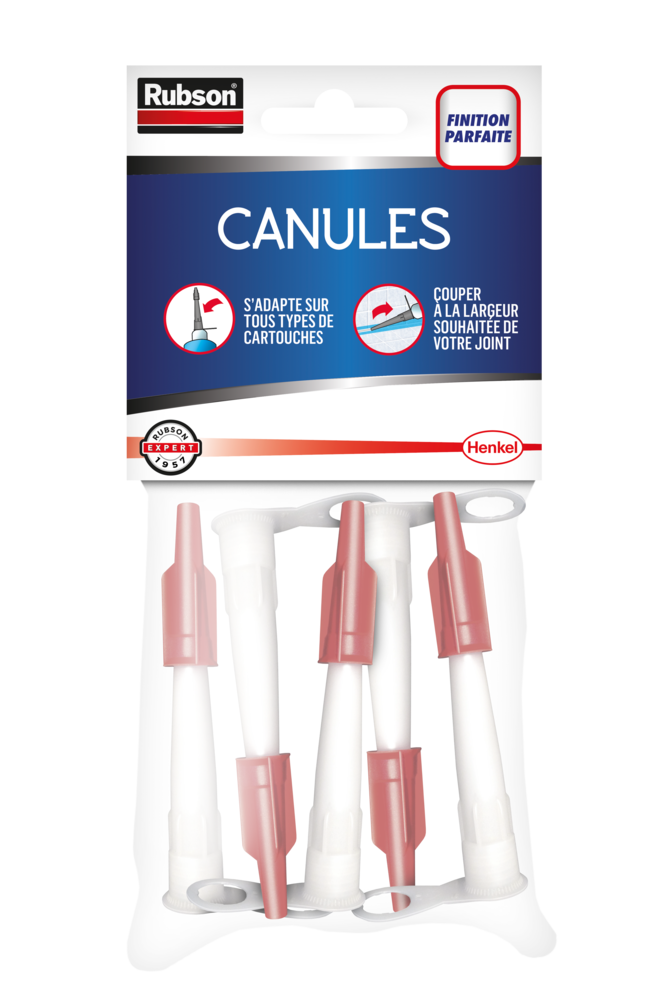 Easy Service Lot de 5 Canules pour Cartouche 