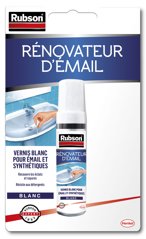 Rénovateur joint carrelage blanc 7ml RUBSON : le tube de 7mL à