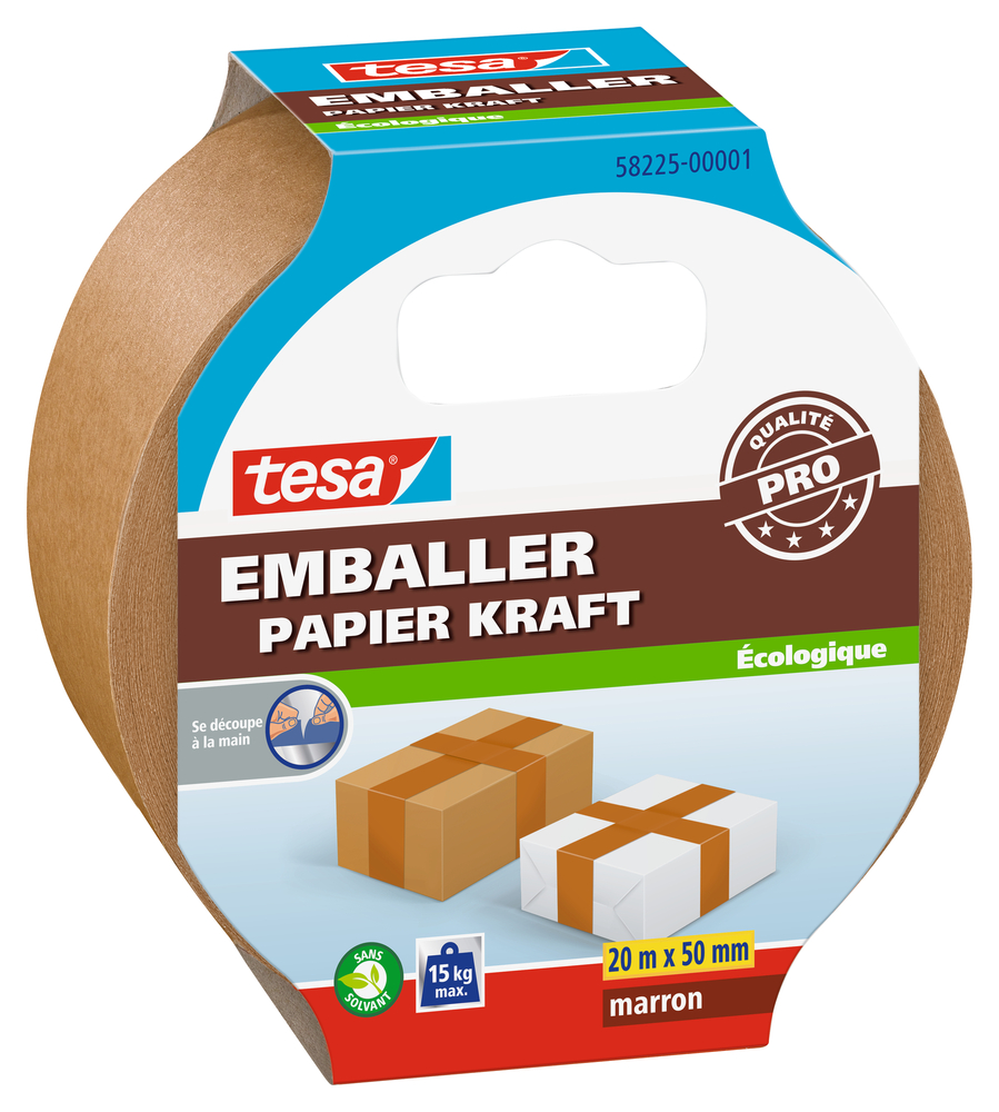 Emballer - Papier Kraft ecoLogo 20x50mm