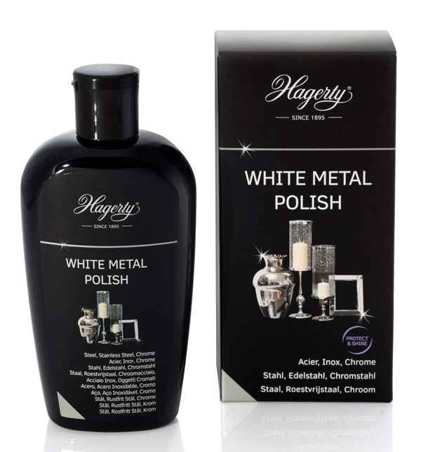 Lotion Nettoyante Métal Blanc Acier Inox Chrome 250 ml
