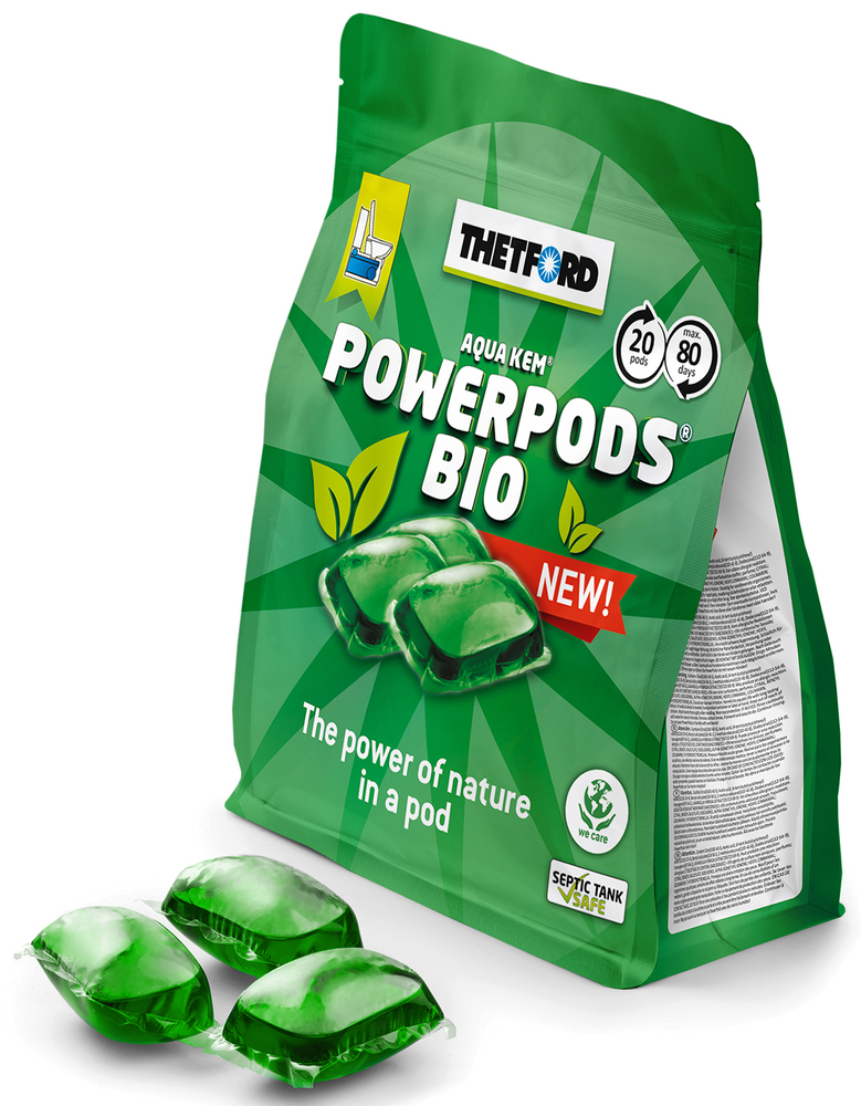 Additifs Pré-Dosés PowerPods Bio Sachet de 20 Capsules