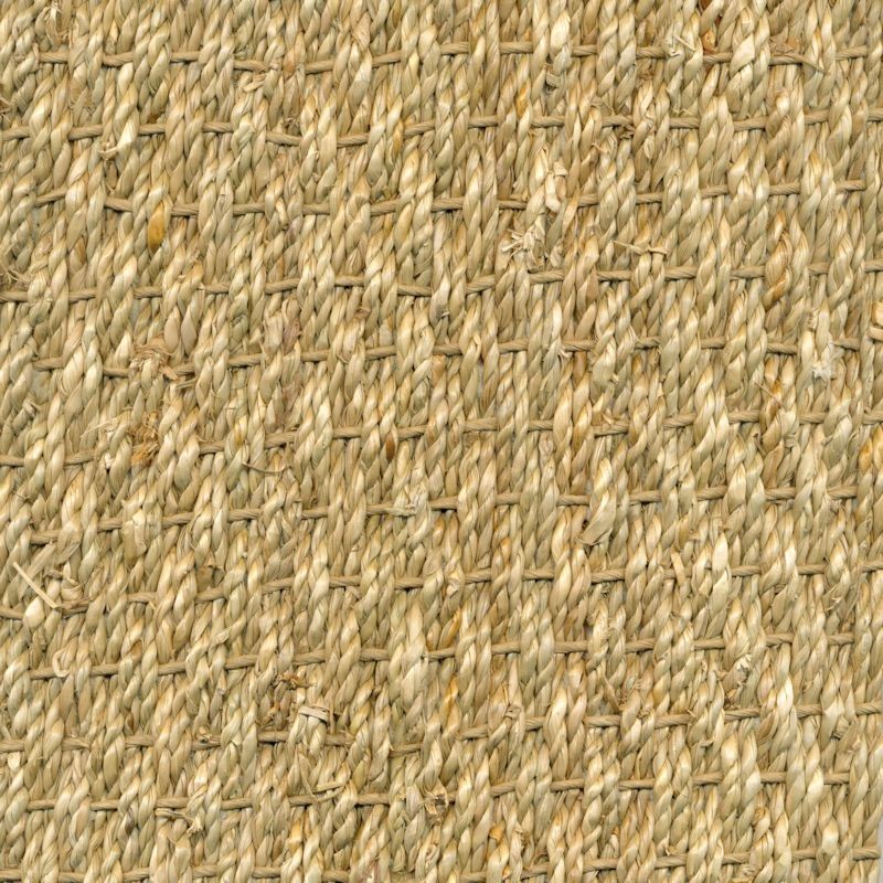 Revêtement de sol en Jonc de Mer Bali 4100, rouleau de 4m de large, à la texture naturelle et tissée.