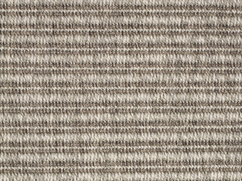 Moquette en lè tissé plat Kano 4120 grise, largeur 4m