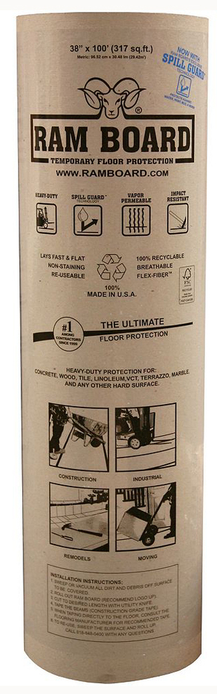 Bâche protection antidérapante étanche réutilisable Protect'it 25 x 1m