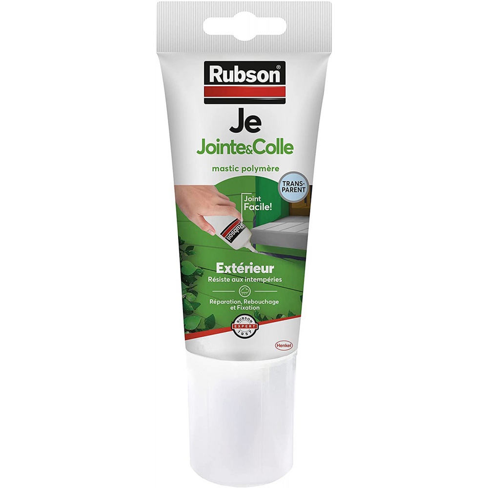 Mastic Je Jointe&Colle Transparent 6 x 50 ml