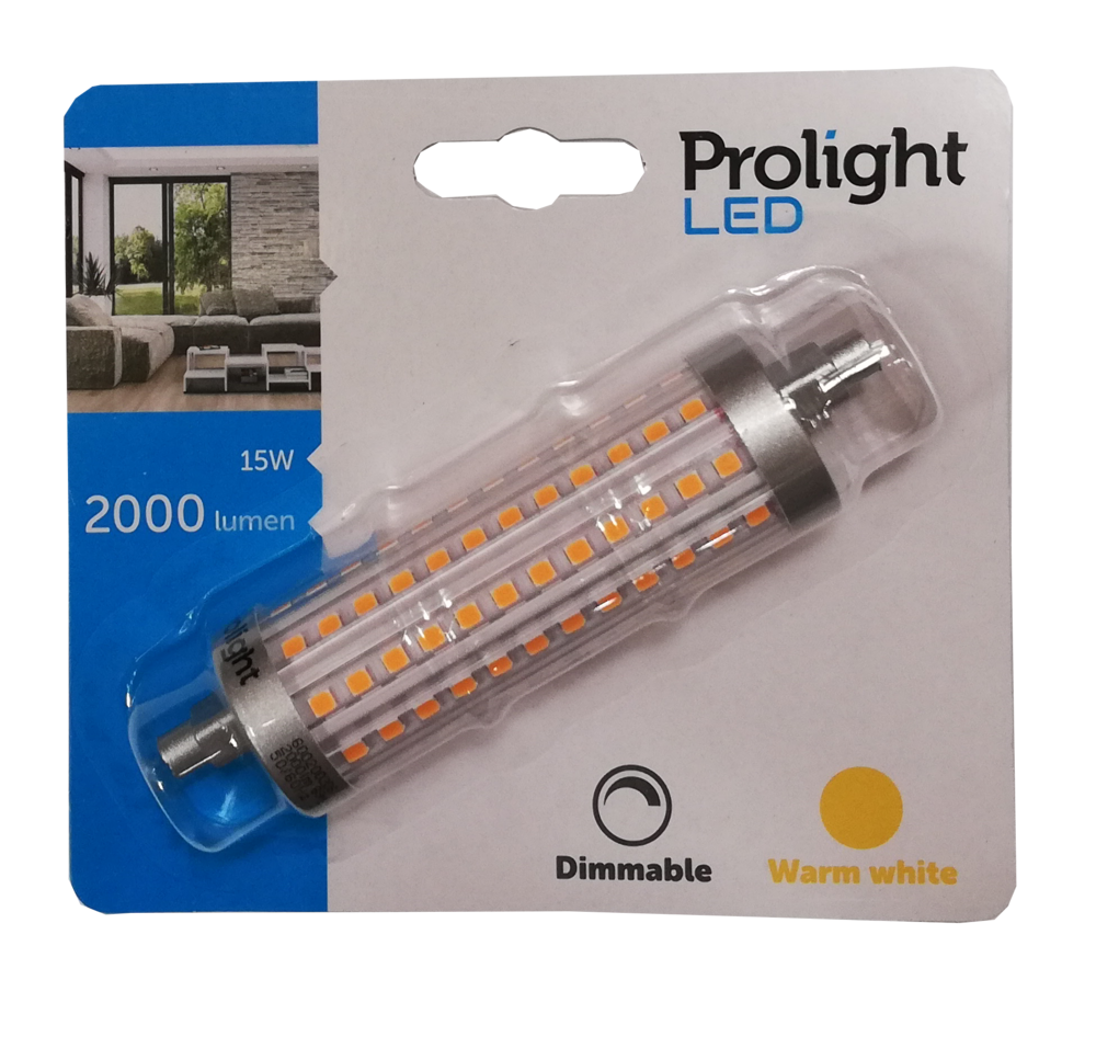 Ampoule Linéar LED Connecteur R7S 15W WW