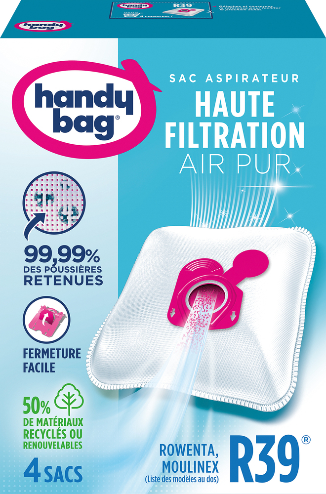 Sac aspirateur Handy Bag R39, pour l'entretien de l'aspirateur