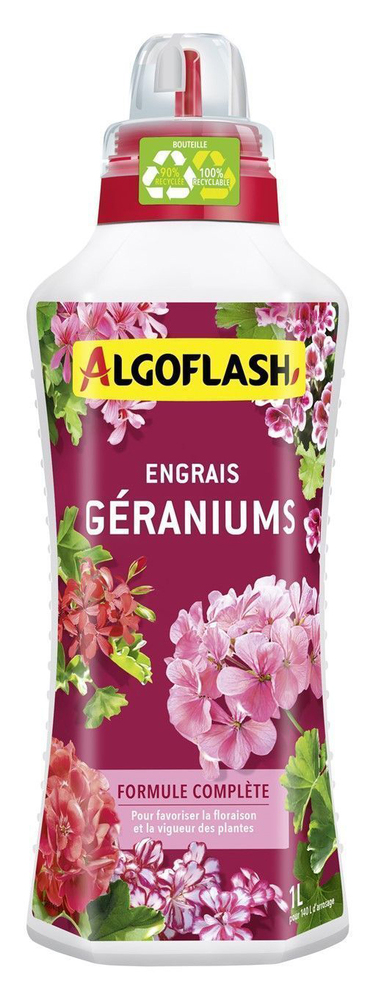 Engrais Géraniums Algoflash 1L