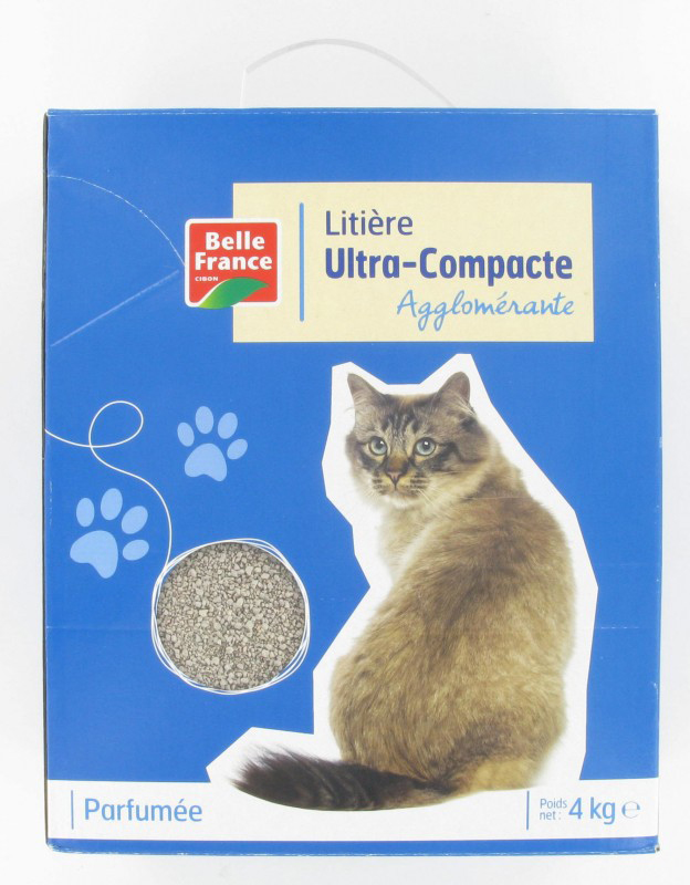 Litière Ultra Compact Parfumée 4 kg