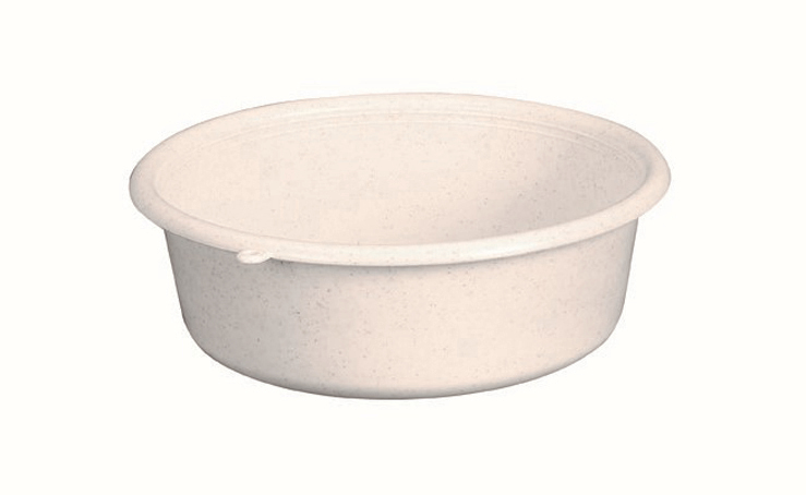 Cuvette Ronde Gris Moucheté 2.5L