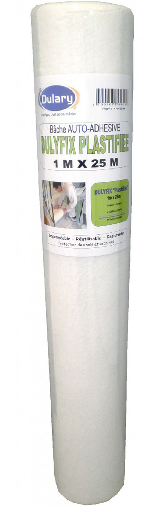 Bâche de Protection Dulyfix Plastifiée 25mx1m