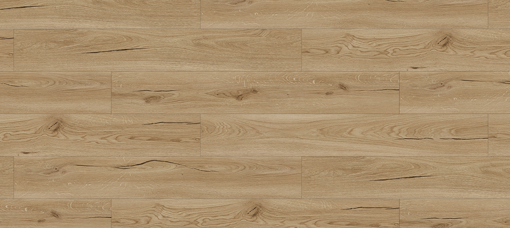 Lame de sol LVT clipsable PS6555 Rennes, avec sous-couche intégrée et aspect bois naturel