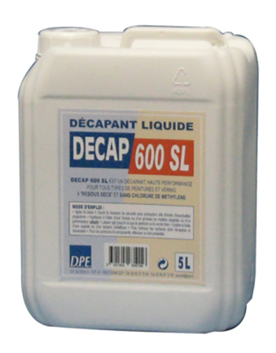 Décapant à sec liquide pour peinture, vernis, lasure et