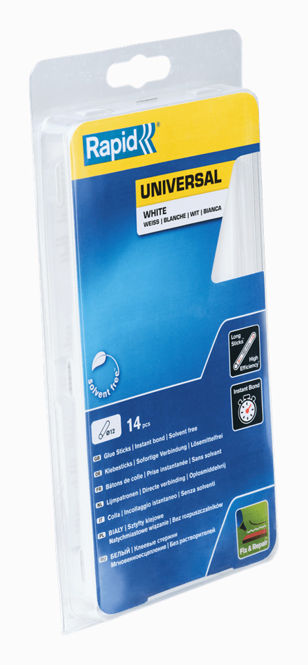 Bâtons de Colle Blanche Universelle Ø12mm x14 Sticks