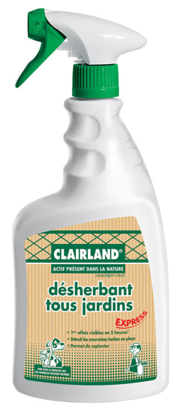 Désherbant Tous Jardins Clairland Vaporisateur 900 ml