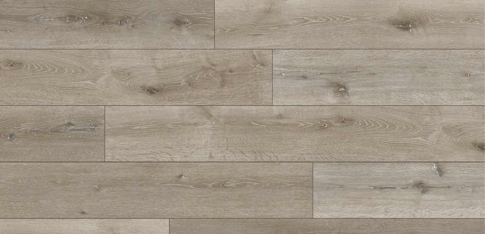 Lame LVT à coller D2555 Chris, revêtement de sol PVC modulaire aspect bois naturel pour intérieur.