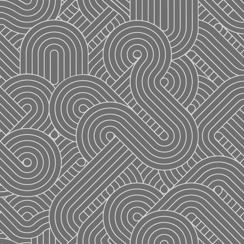 M61639  Expansé sur Intissé Arrondi Gris Foncé