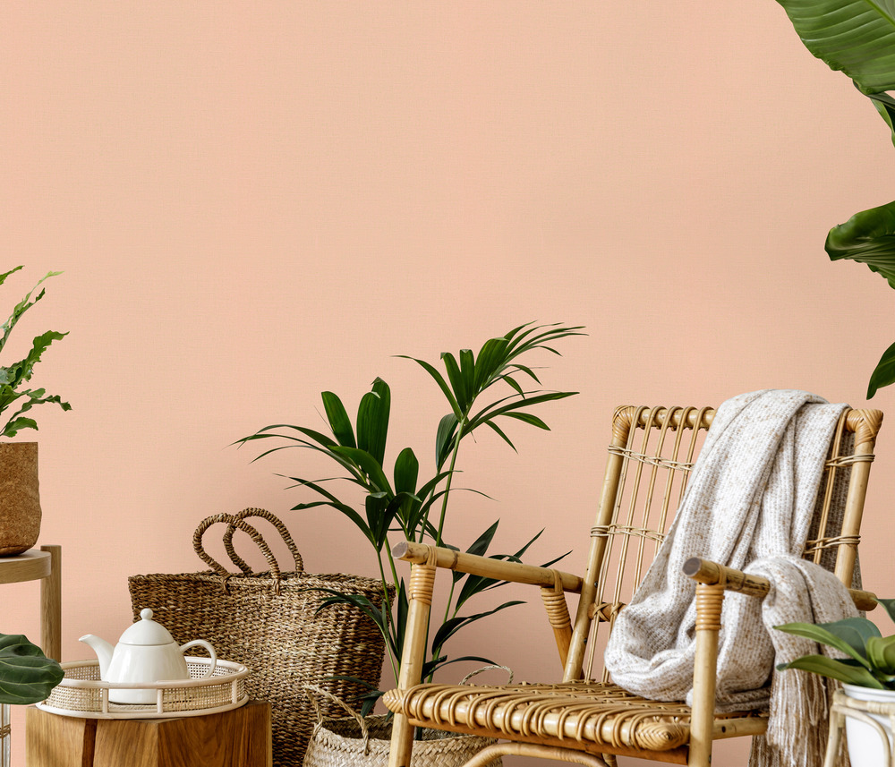 10262-23 Vinyle Grainé sur Intissé Uni Casual Rose