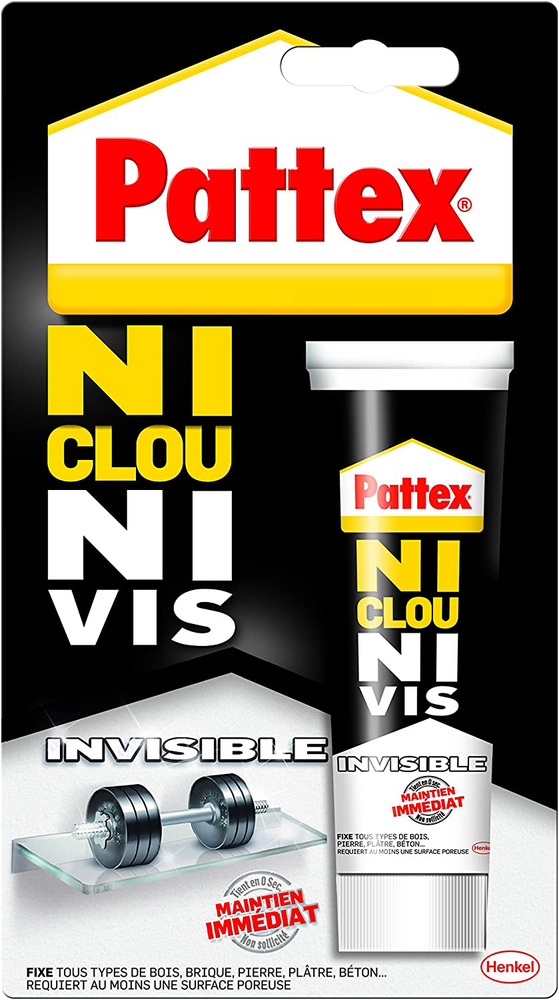 Colle Ni Clou Ni Vis Chrono Invisible tube 40g