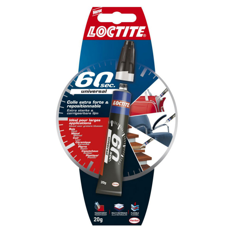 Superglue-3 60 Secondes Universal 20 g