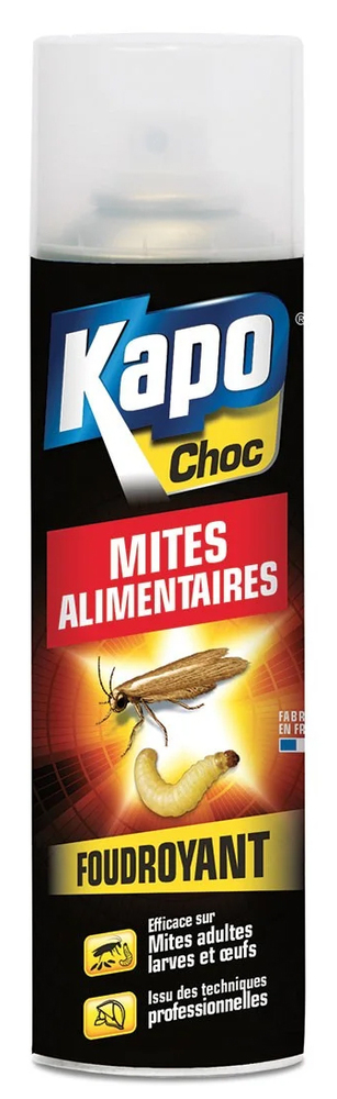 Anti Mites Alimentaires Aérosol Foudroyant 250ML