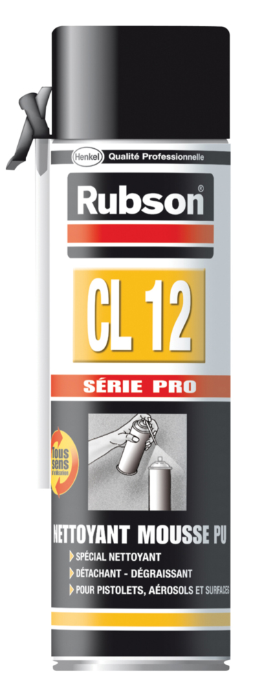 Nettoyant Mousse Polyuréthane CL12 Aéro 500 ml