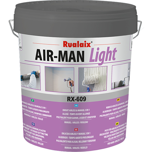 Enduit RX-609 AIR-MAN Light Airless et Manuel 15L