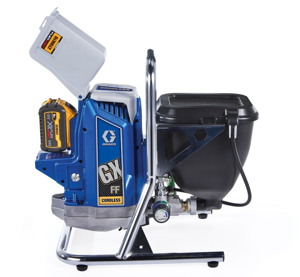 Pulvérisateur Airless Portatif GX FF  + 2 Batteries + Chargeur + Sac