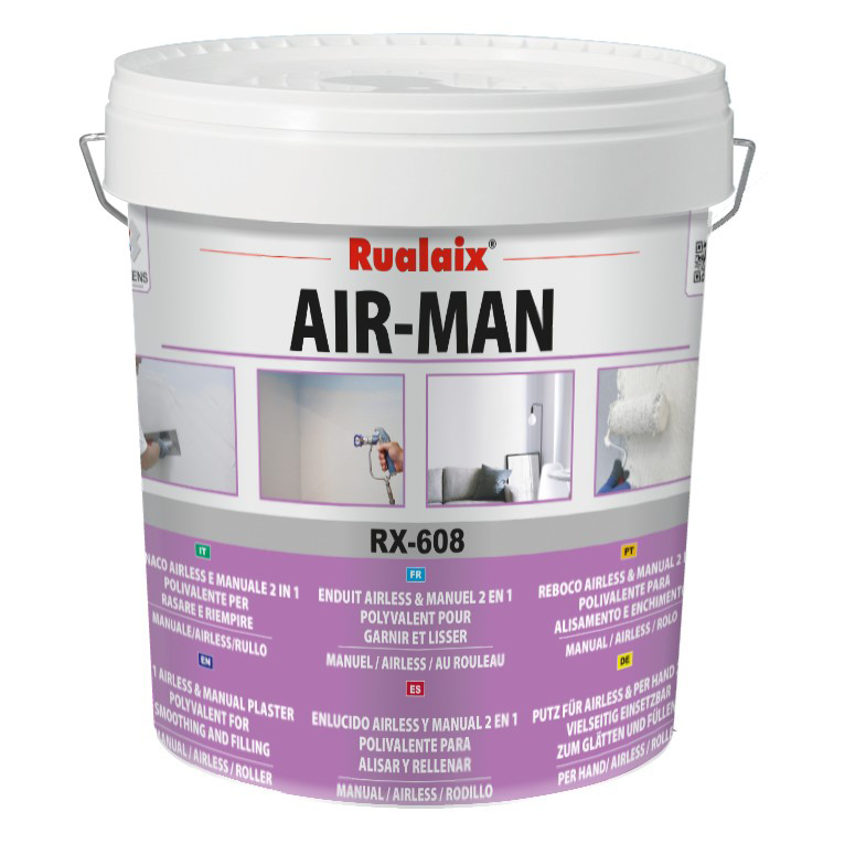 Enduit Airless & Manuel 2 en 1 RX608 AIR-MAN 25 kg