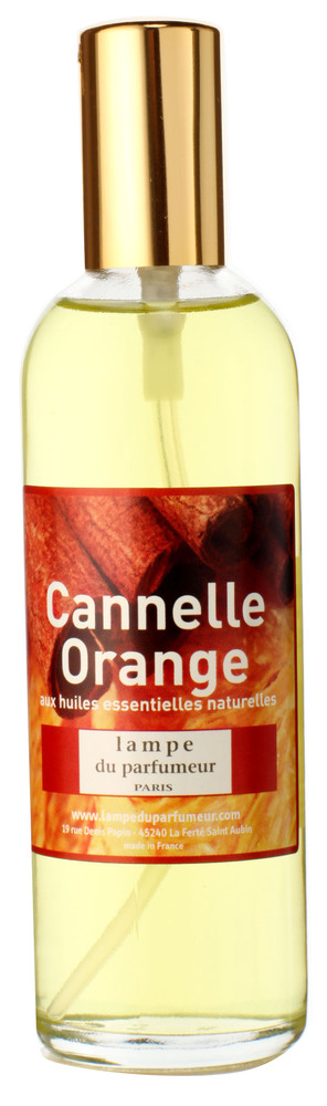 Vaporisateur d'Ambiance Senteur Cannelle Orange 100ml