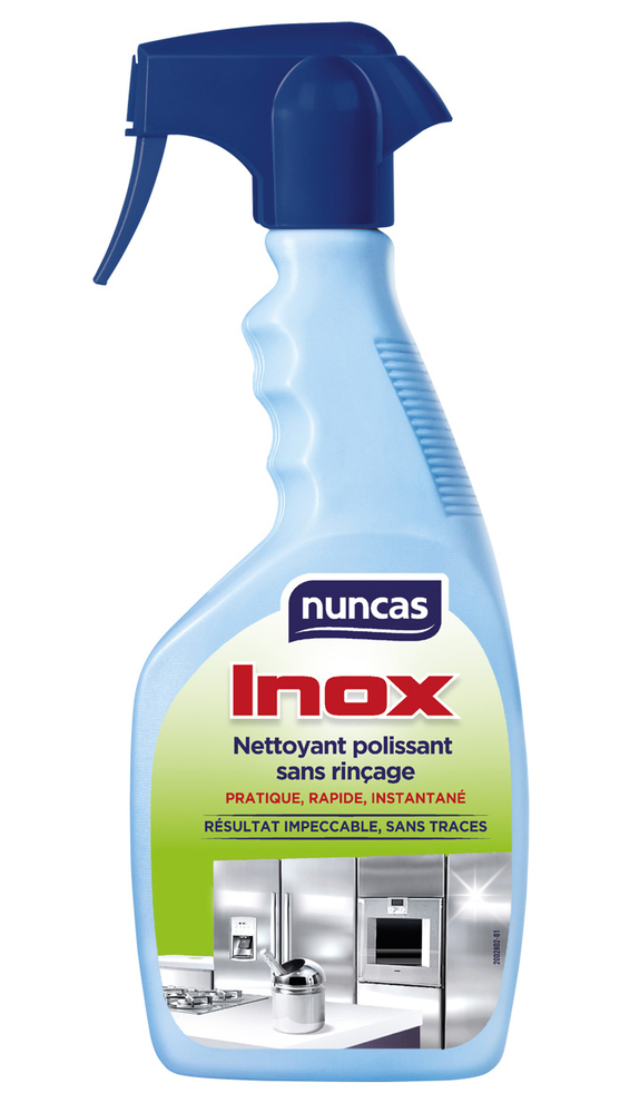 Nettoyant Polissant Inox Vaporisateur 500 ml  